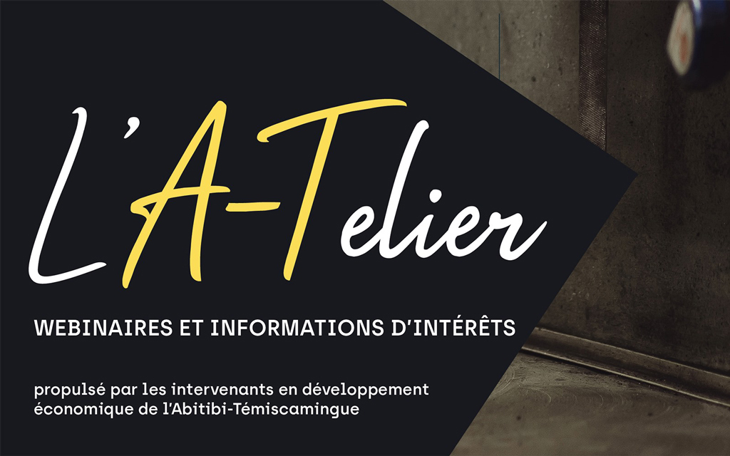 Des webinaires pour la communauté d’affaires de l’Abitibi-Témiscamingue en contexte de pandémie