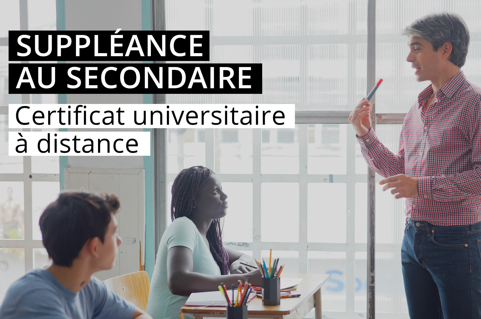Nouveau  certificat à distance en accompagnement à l'enseignement secondaire : offre  conjointe de cinq universités du réseau de l'Université du Québec