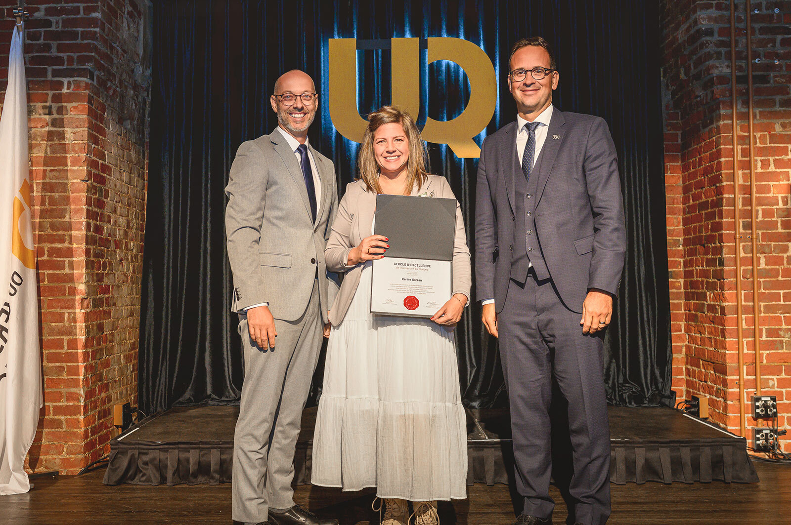 Nomination de Karine Gareau, directrice de la Fondation de l’UQAT, au Cercle d’excellence de l’Université du Québec