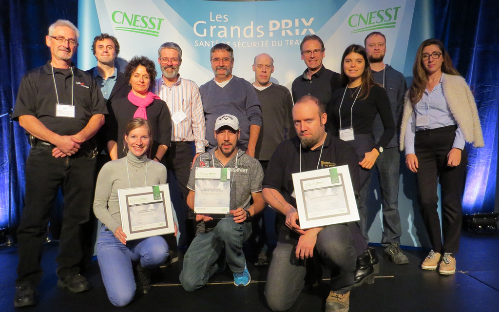 L’UQAT remporte le prix Innovation aux Grands Prix santé et sécurité du travail