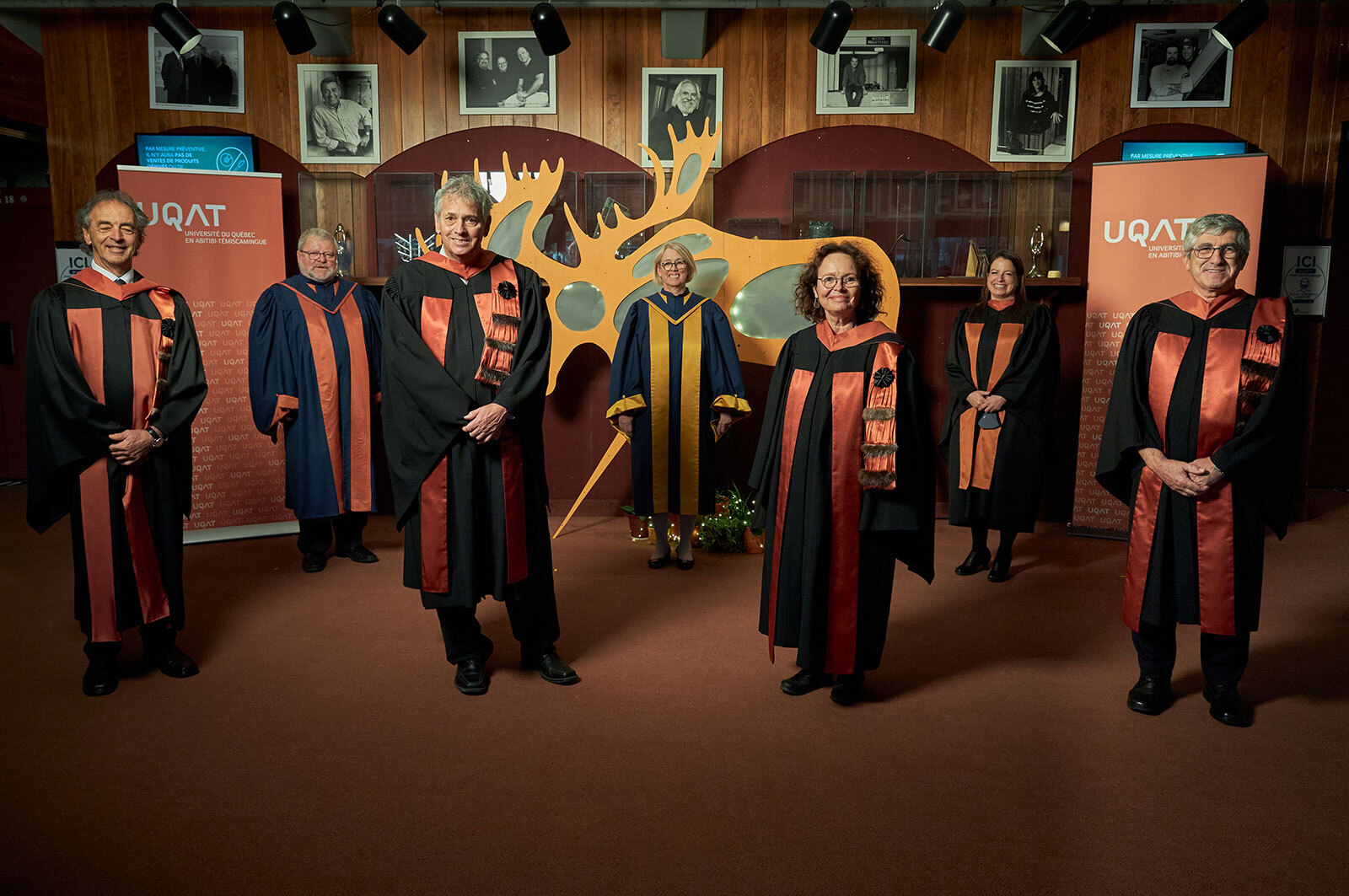 Une cérémonie unique de remise des  doctorats honoris causa à l'UQAT