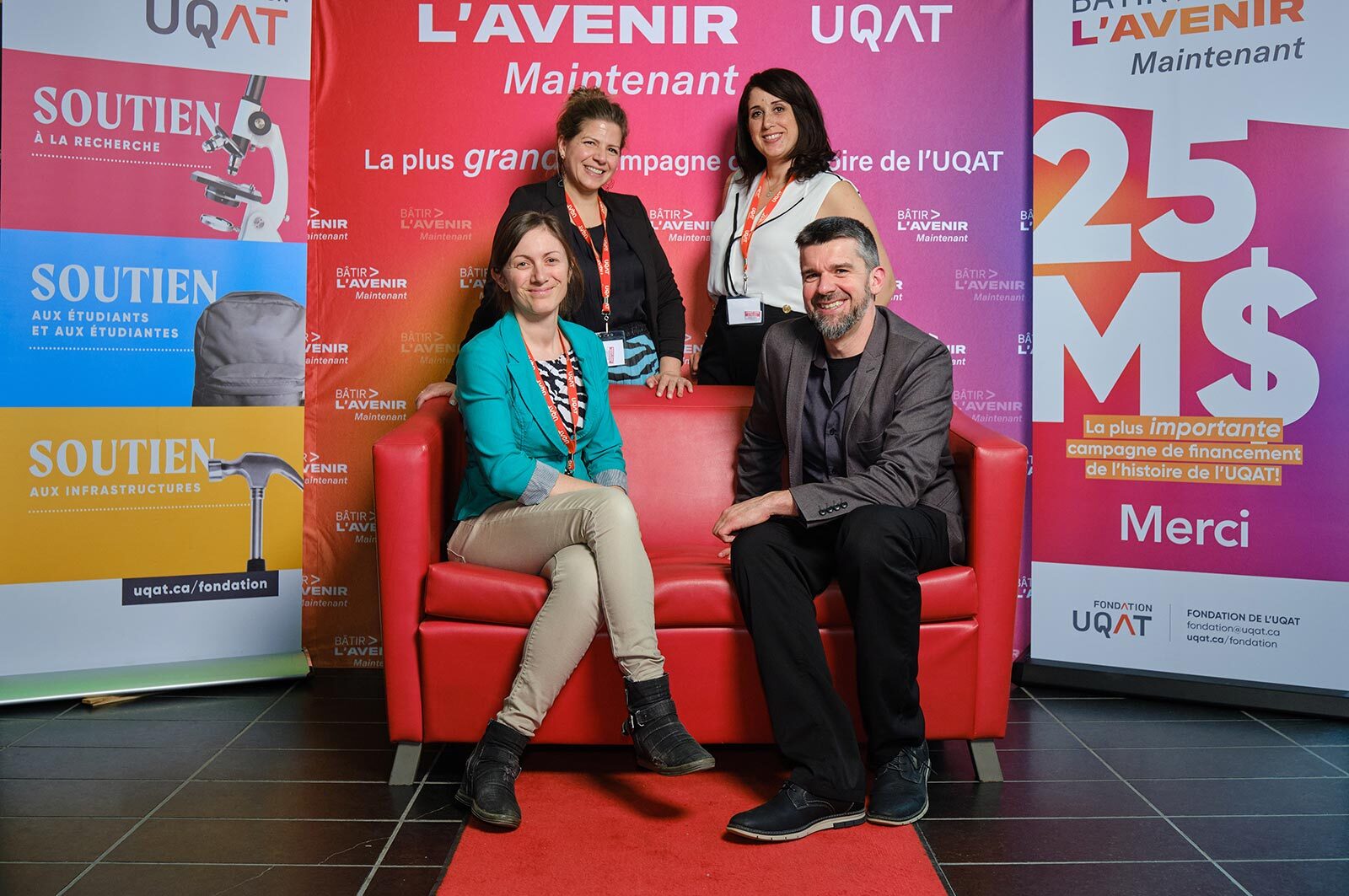 Plus d’un demi-million de dollars remis en bourses par la Fondation de l’UQAT en 2022-2023
