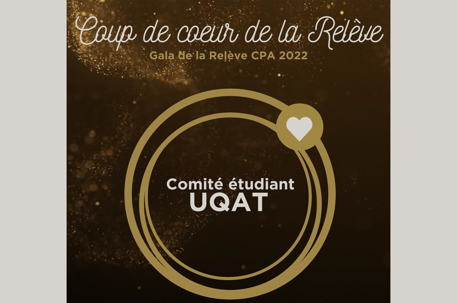 Coup de cœur de la Relève pour le comité étudiant des comptables professionnels agréés de l’UQAT
