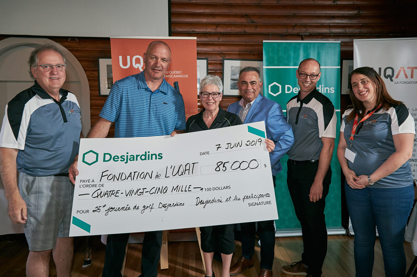 25 ans de golf sur l’ensemble du territoire pour la Fondation de l’UQAT et plus de 1,4 M$ d’amassés