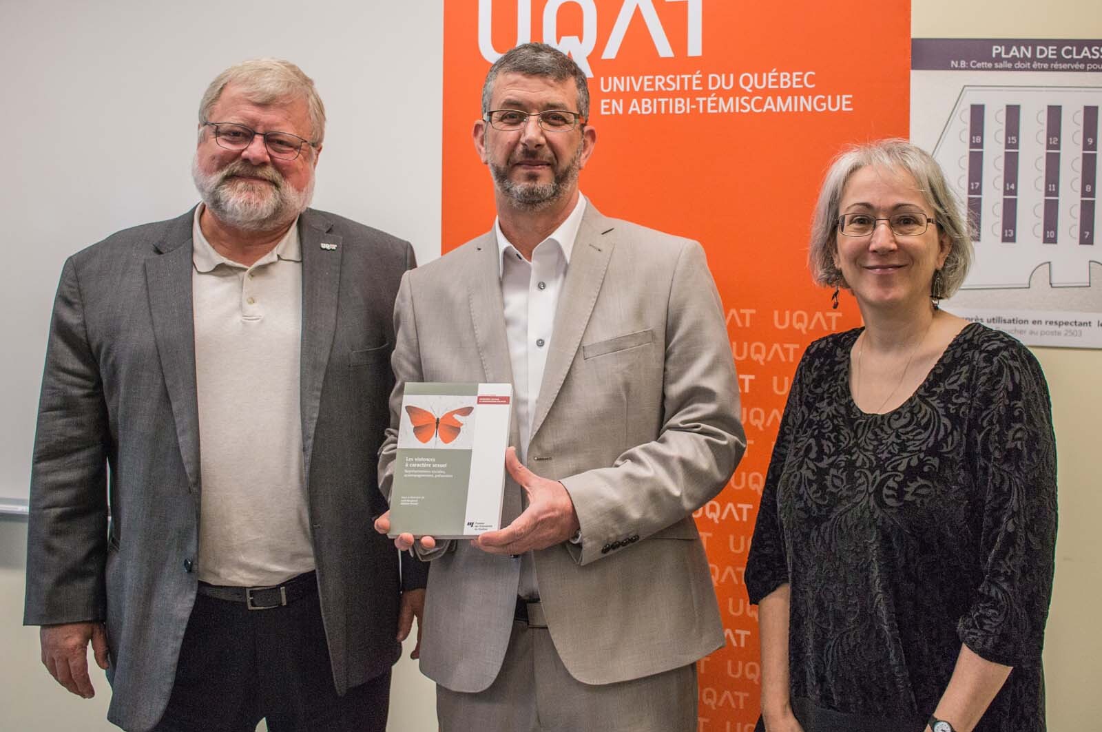 Un professeur de l'UQAT lance un livre portant sur les violences à  caractère sexuel
