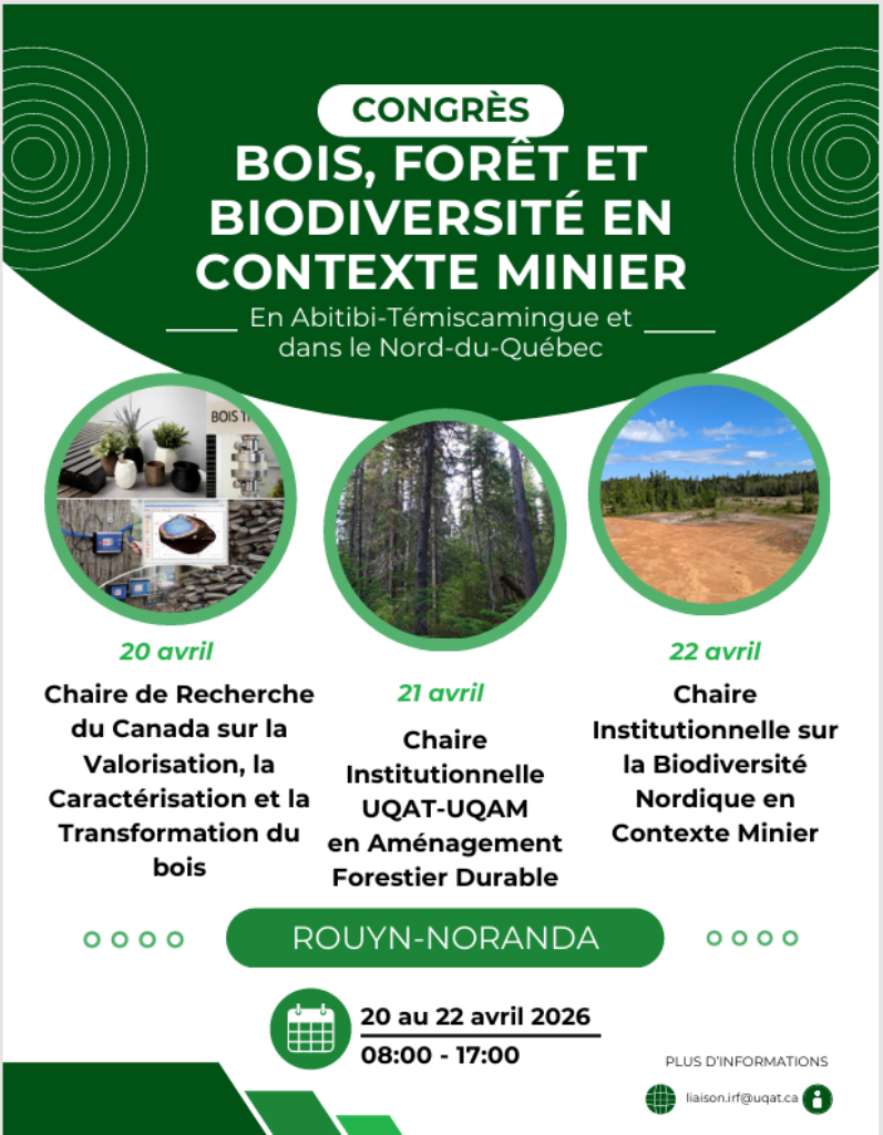 Congrès Bois Foret Biodiversité