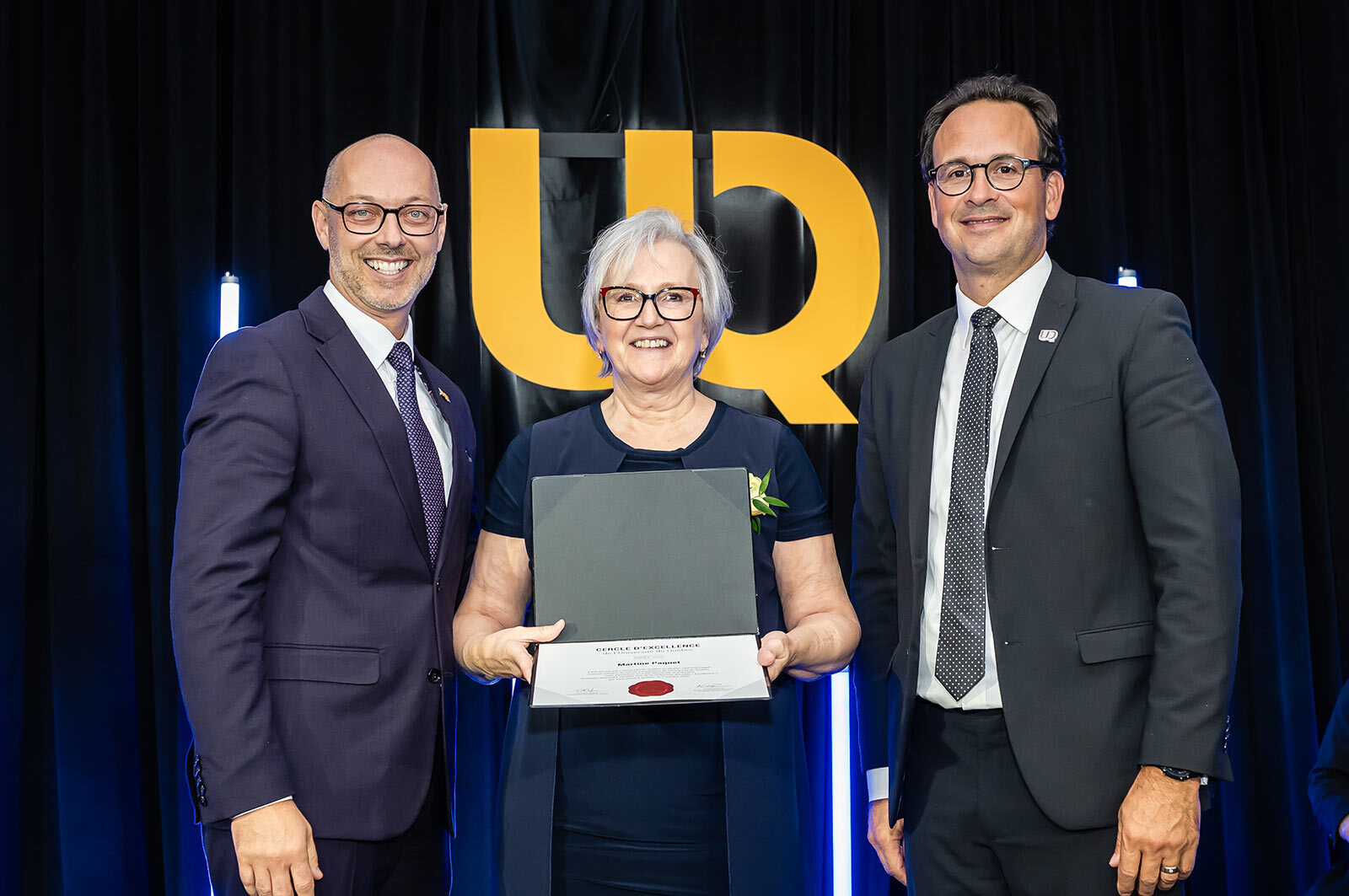 Martine Paquet admise au Cercle d'excellence de l'Université du Québec
