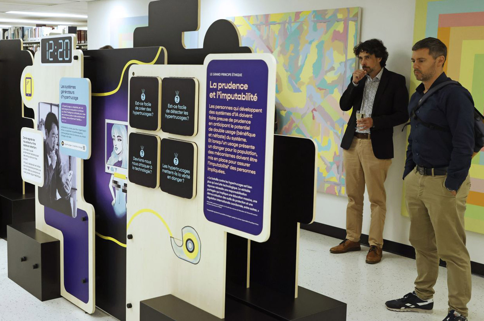L’UQAT présente « À l’heure de l’IA », une exposition sur les impacts sociétaux de l’intelligence artificielle pour toute la population